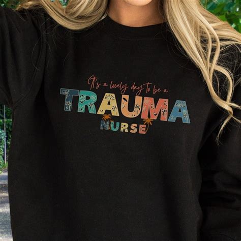 Trauma Icu Team Shirt Etsy