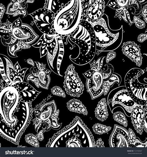 Возникла проблема при загрузке перевода. Black White Seamless Pattern Abstract Seamless Stock ...