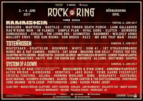 Festival News Rock Am Ring Completes Line Up All Things Loud