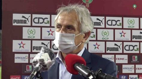 Vidéo Ce Qua Dit Vahid Halilhodžić Après Le Match Maroc Centrafrique
