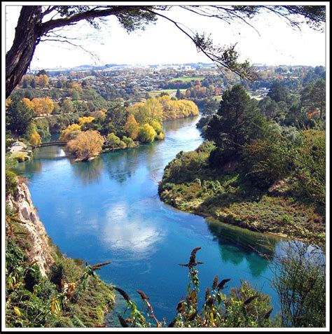 Taupo New Zealand Waikato River The Waikato River Wind Flickr