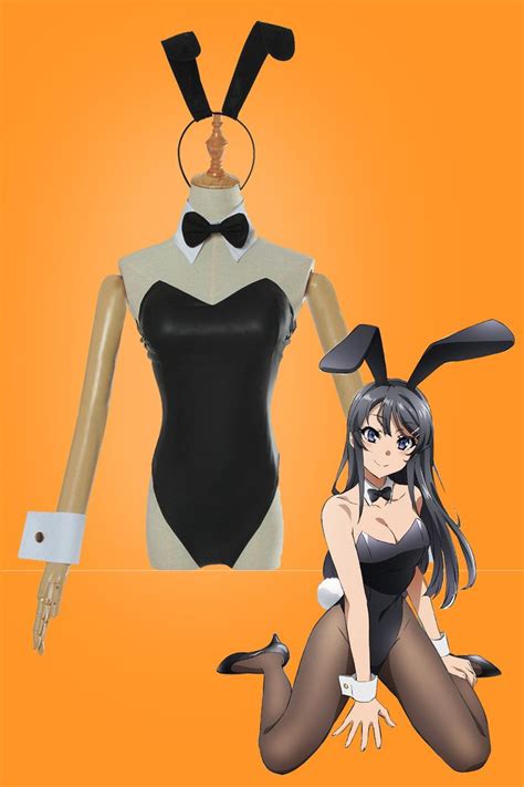 Rascal Does Not Dream Sakurajima Mai Bunny Girl Bodysuit Outfit Cosplay