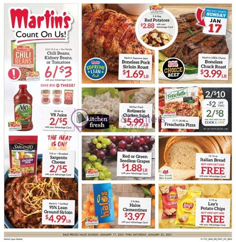 Martins Supermarket Weekly Ad Sales And Flyers Specials Mallscenters
