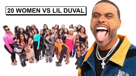 20 Women Vs 1 Comedian Lil Duval Youtube
