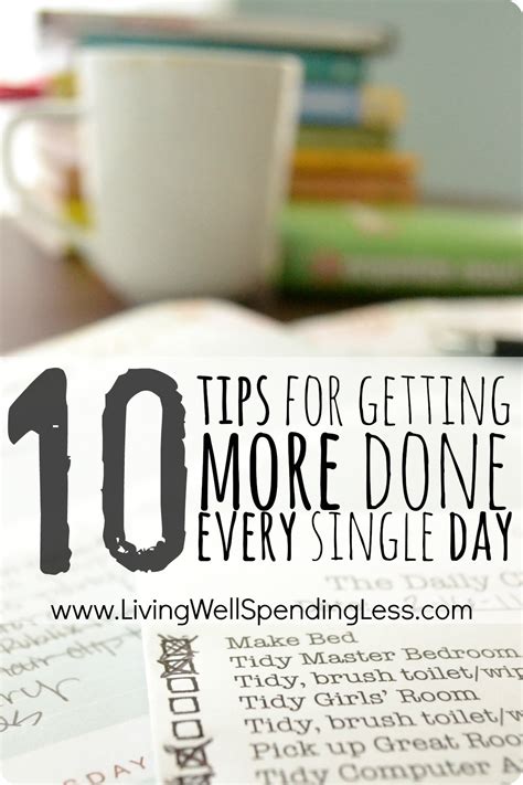 The tip of the day program is distributed under. 10 Tips for Getting More Done Every Single Day-great ...