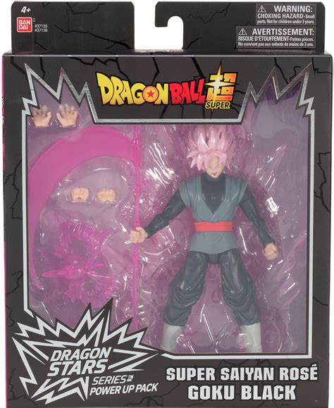Best Buy Bandai Dragon Ball Super Dragon Stars Power Up Pack Goku Black Rose Action Figure 37138