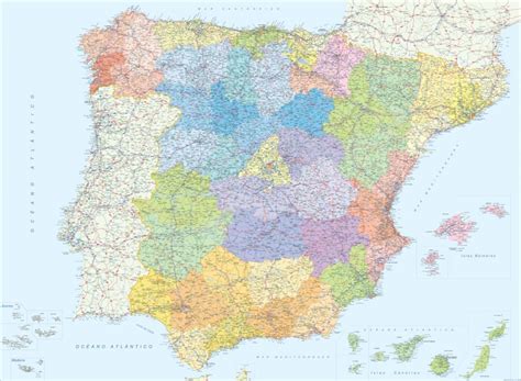 Mapas De España Tienda Mapas