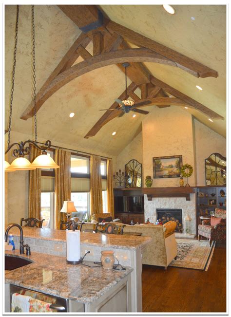 Spectacular Cathedral Ceiling Fake Wood Beams Faux Ceiling Beams