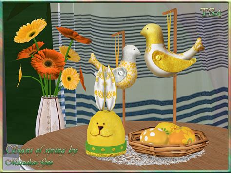 My Sims 4 Blog Easter Decor Set By Maruskageo