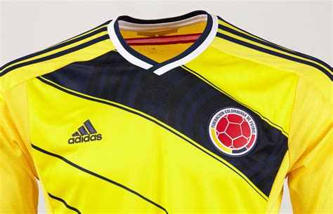 Colombia 2014 World Cup Kits Released Footy Headlines