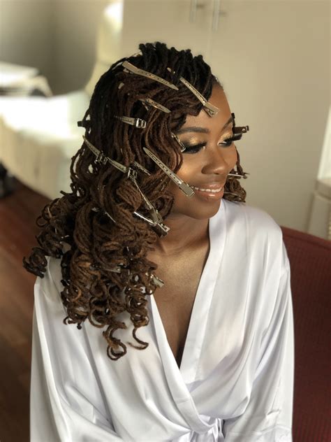 Bridal Hairstyle For Locs Locs Hairstyles Short Locs Hairstyles
