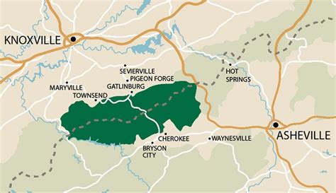 Gateway Towns For Great Smoky Mountains National Park