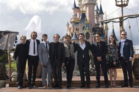 Thus, his casting in pirates of the caribbean: Cast Pirates of the Caribbean Visits Disneyland Paris ...