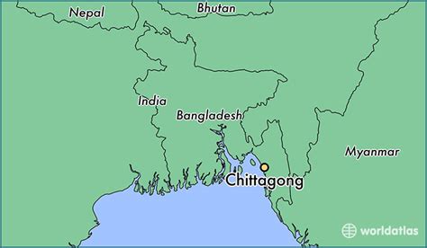 Where Is Chittagong Bangladesh Chittagong Chittagong Map