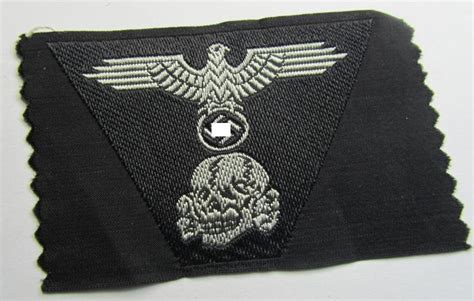 Hiscoll Military Antiques Attractive Waffen Ss Black Coloured M43