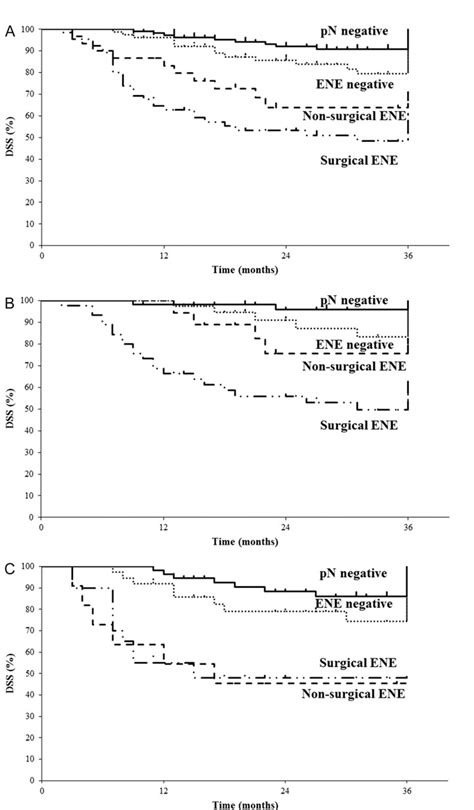 Figure 2 From Prognostic Significance Of Surgical Extranodal Extension
