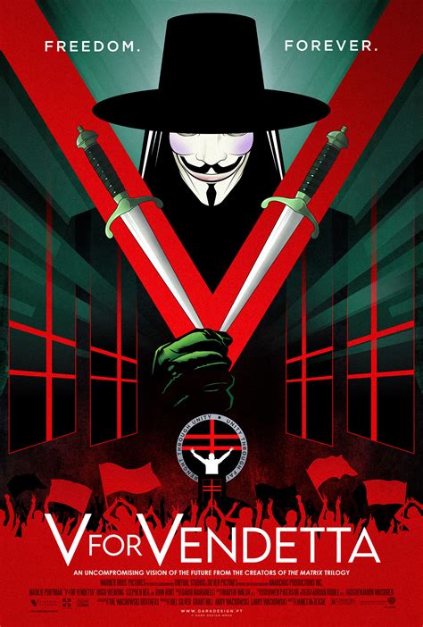 V For Vendetta Darkdesign Posterspy