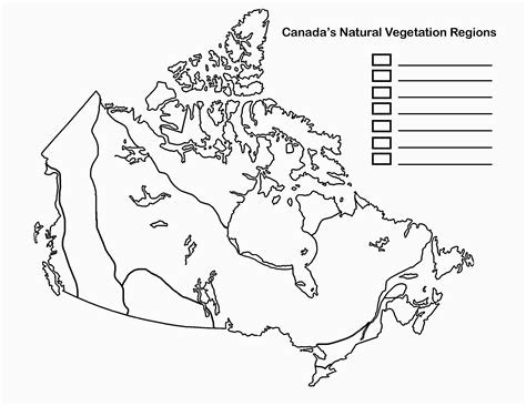 Blank Map Of Canada Provinces And Territories Secretmuseum