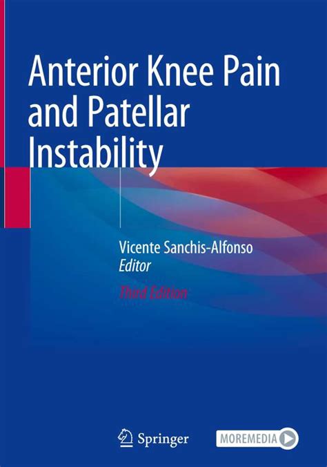 Anterior Knee Pain And Patellar Instability Buch Jpc