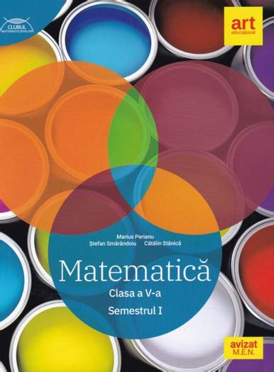 Matematica Clasa A 5 A Semestrul 1 Clubul Matematicienilor 2021