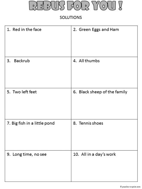 Whats up with that play on words middle of the night. Rebus Puzzles from Puzzle to Print | Rebus puzzles ...