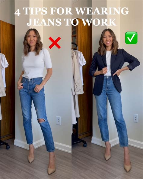 Tips For Wearing Jeans To Work Video Life With Jazz