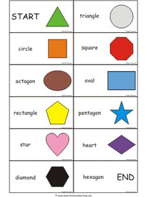 2d Shapes Games And Flashcards And Shape Dominoes Ebook Pdf Etsy