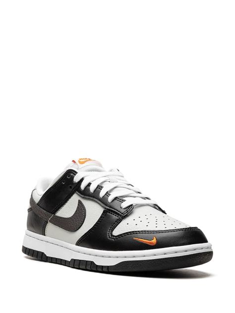 Nike Dunk Low Blacktotal Orange Sneakers Farfetch