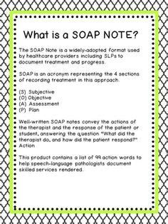Soap notes are probably one of the most tedious and confusing things we, therapists and counselors do. SOAP Note Format Template | Templates&Forms | Soap note ...