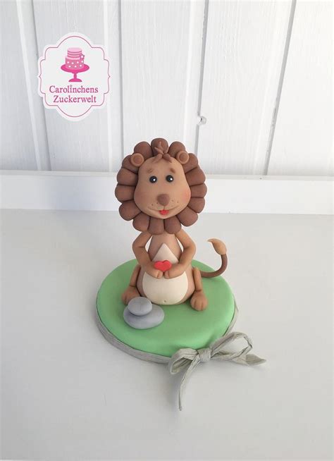 🦁💕 Little Lion 💕🦁 Decorated Cake By Carolinchens Cakesdecor