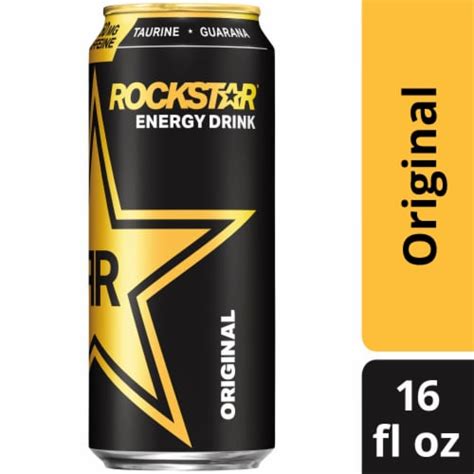 Rockstar Original Energy Drink 16 Fl Oz Food 4 Less