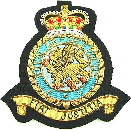 Raf Royal Air Force Police Blazer Badge Amazon Co Uk Kitchen Home