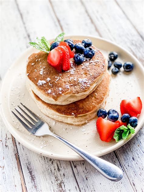 Fluffy Protein Pancakes Real Healthy Recipes