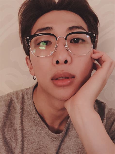 Rm (아르엠), his old stage name was rap monster related: BTS's RM Apologized For Wearing Glasses, But That "Nerdy ...