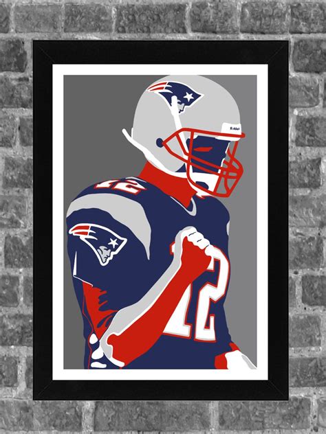 New England Patriots Tom Brady Portrait | New england patriots, Patriots, New england patriots 