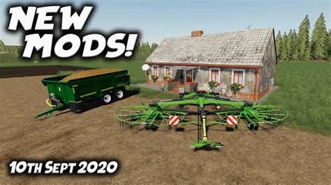 New Mods Farming Simulator 19 Ps4 Fs19 Review 10th Sept 2020 Youtube