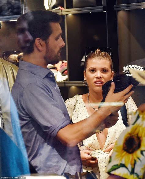 Scott Disick And Sofia Richie Picture Exclusive Model 20 Flashes Her