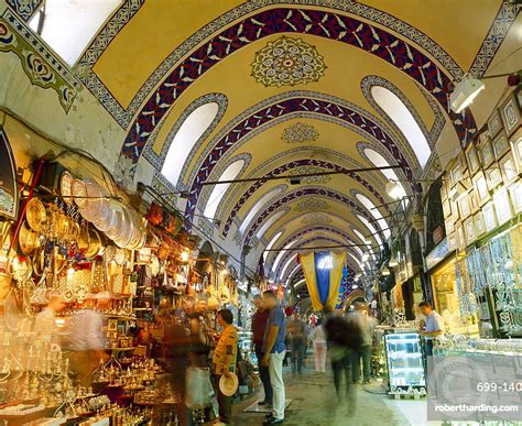 The Grand Bazaar Istanbul Turkey Stock Photo