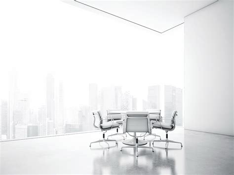 Maybe you would like to learn more about one of these? White meeting room with panoramic city view - Atlona® AV ...