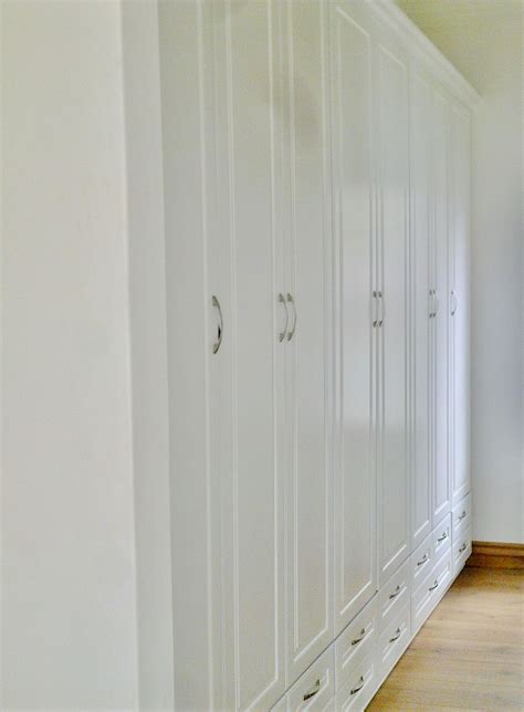 Bedroom Cupboards White Duco In A Matt Finish On Mdf Wardrobe Closet