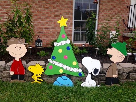 Peanuts Charlie Brown Christmas Yard Art Decorations Charlie Brown
