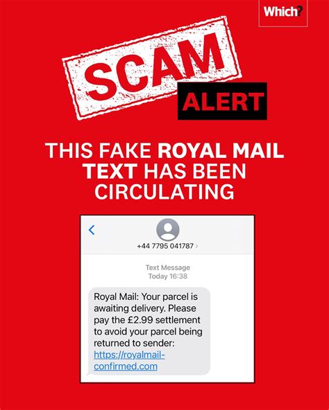 Warning Over Royal Mail Scam Texts Ross On Line