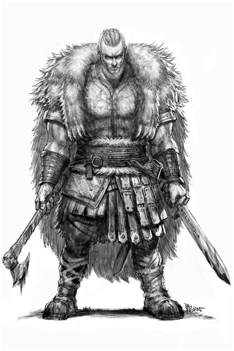 Top 10 Toughest Viking Warriors Viking Warrior Tattoos Viking Drawings Viking Art