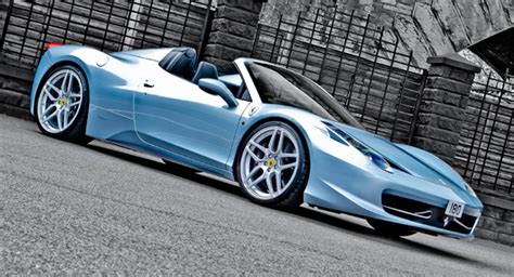Kahn Tunes Ferrari 458 Spider Out Of The Blue Carscoops