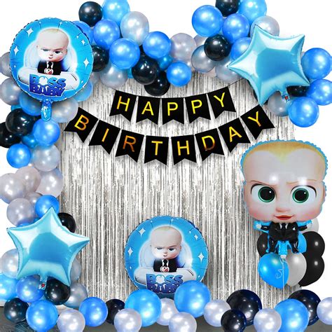 Buy Party Propz Boss Baby Birthday Decorations Items Kit 55pcs Combo