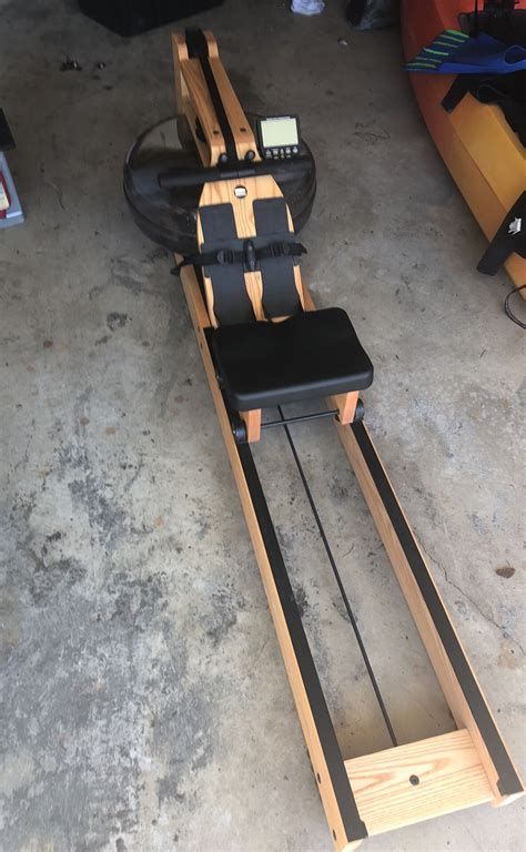 Waterrower Natural Rowing Machine In Ash Wood With S4 Monitor For Sale