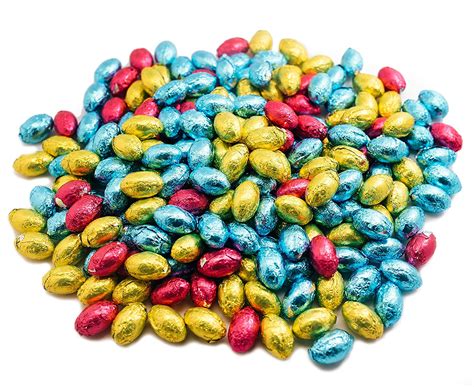 Milk Chocolate Easter Eggs 5 Lb Resealable Stand Up Candy Bag