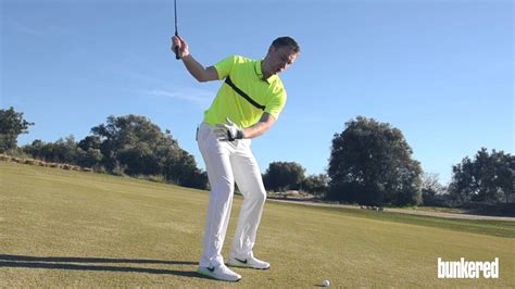 Golf Tips How To Play The Ball Below Your Feet Youtube