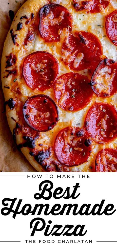 homemade pizza recipe 1 hour or overnight from the food charlatan recipe homemade pizza