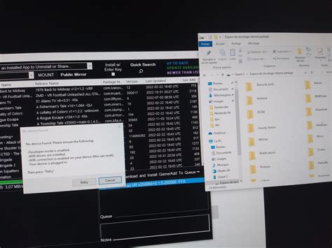 quest 2 connected but rookie sideloader doesn't detect it : r/QuestPiracy